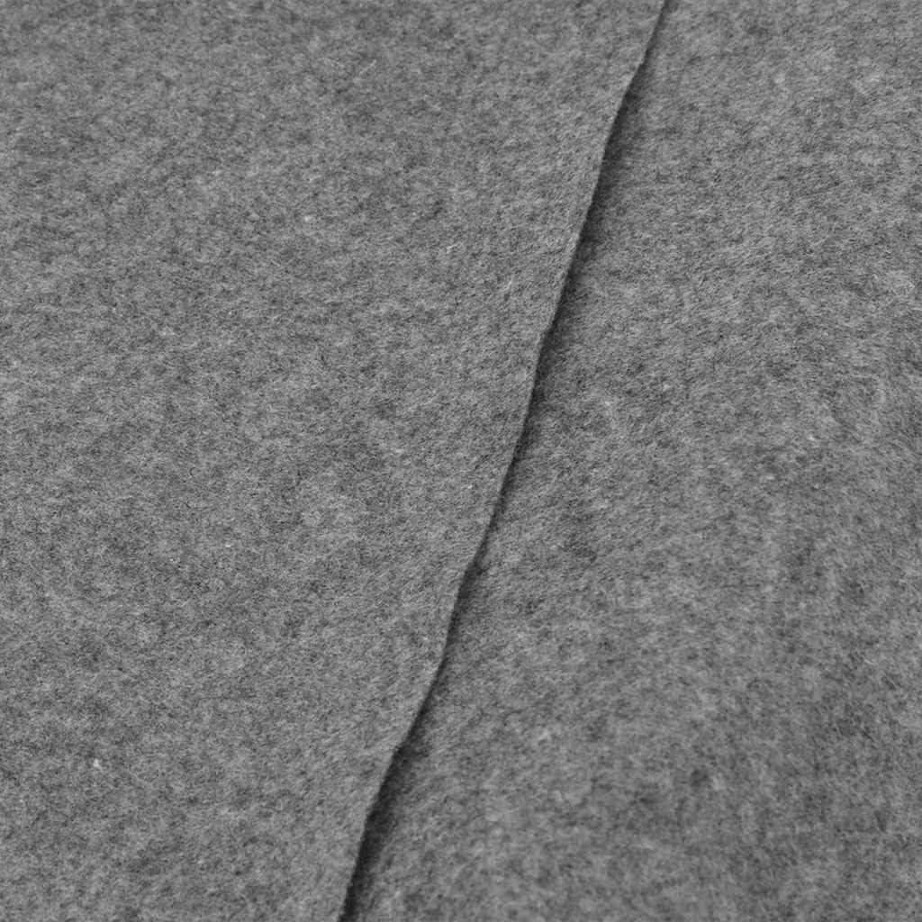 Pool-Bodentuch Hellgrau Ø396 cm Polyester Geotextil