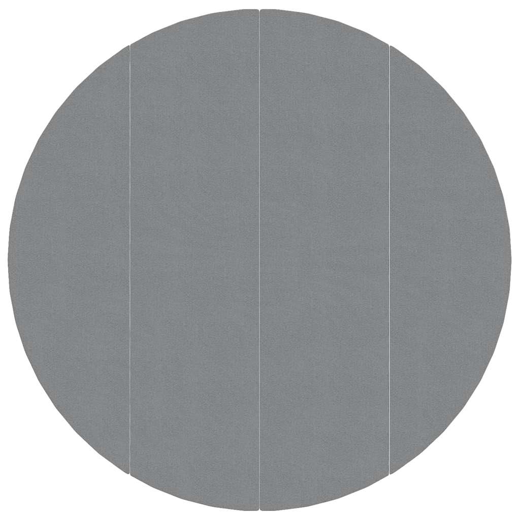 Pool-Bodentuch Hellgrau Ø428 cm Polyester Geotextil