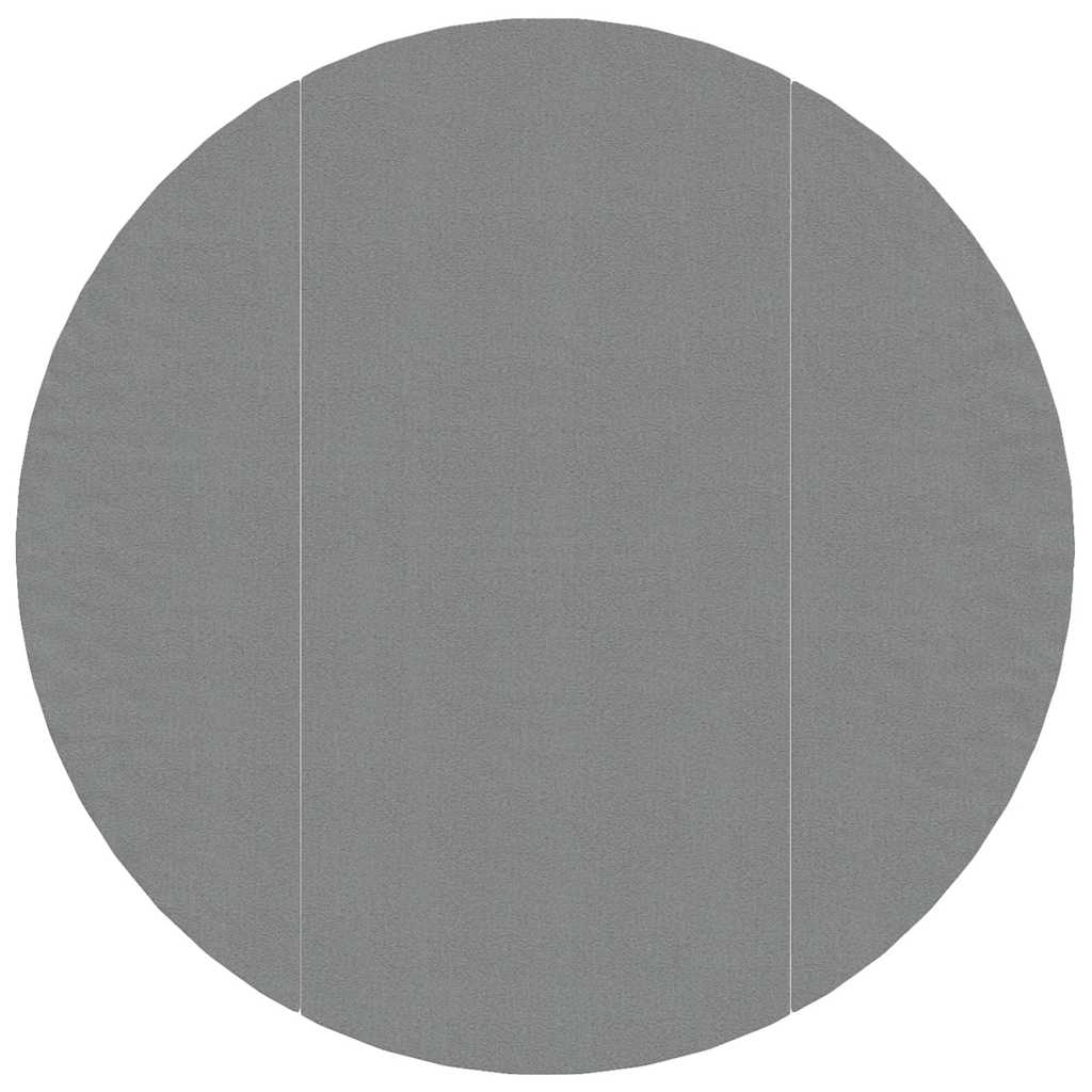 Pool-Bodentuch Hellgrau Ø366 cm Polyester Geotextil