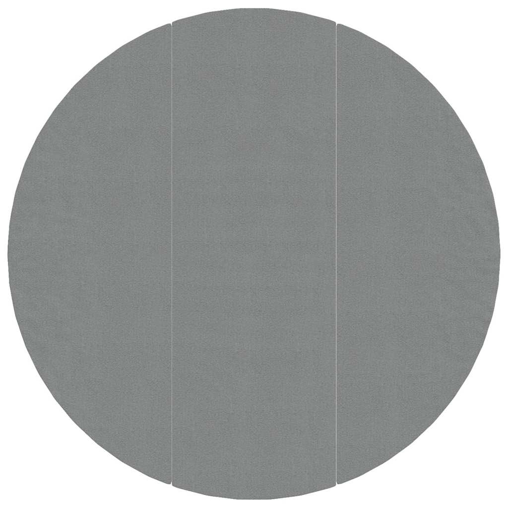 Pool-Bodentuch Hellgrau Ø396 cm Polyester Geotextil