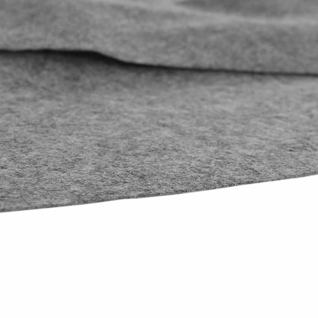 Pool-Bodentuch Hellgrau Ø396 cm Polyester Geotextil
