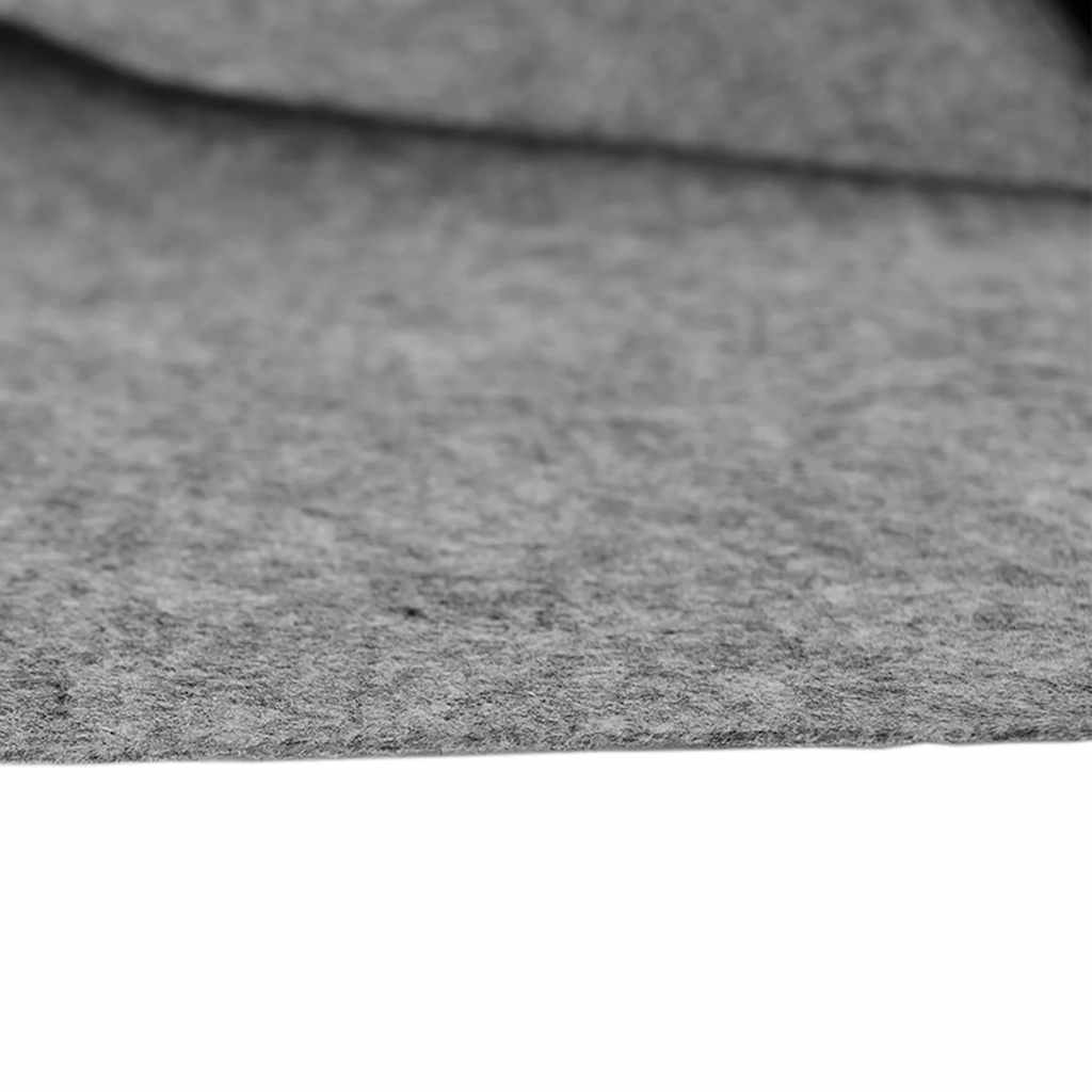 Pool-Bodentuch Hellgrau Ø428 cm Polyester Geotextil