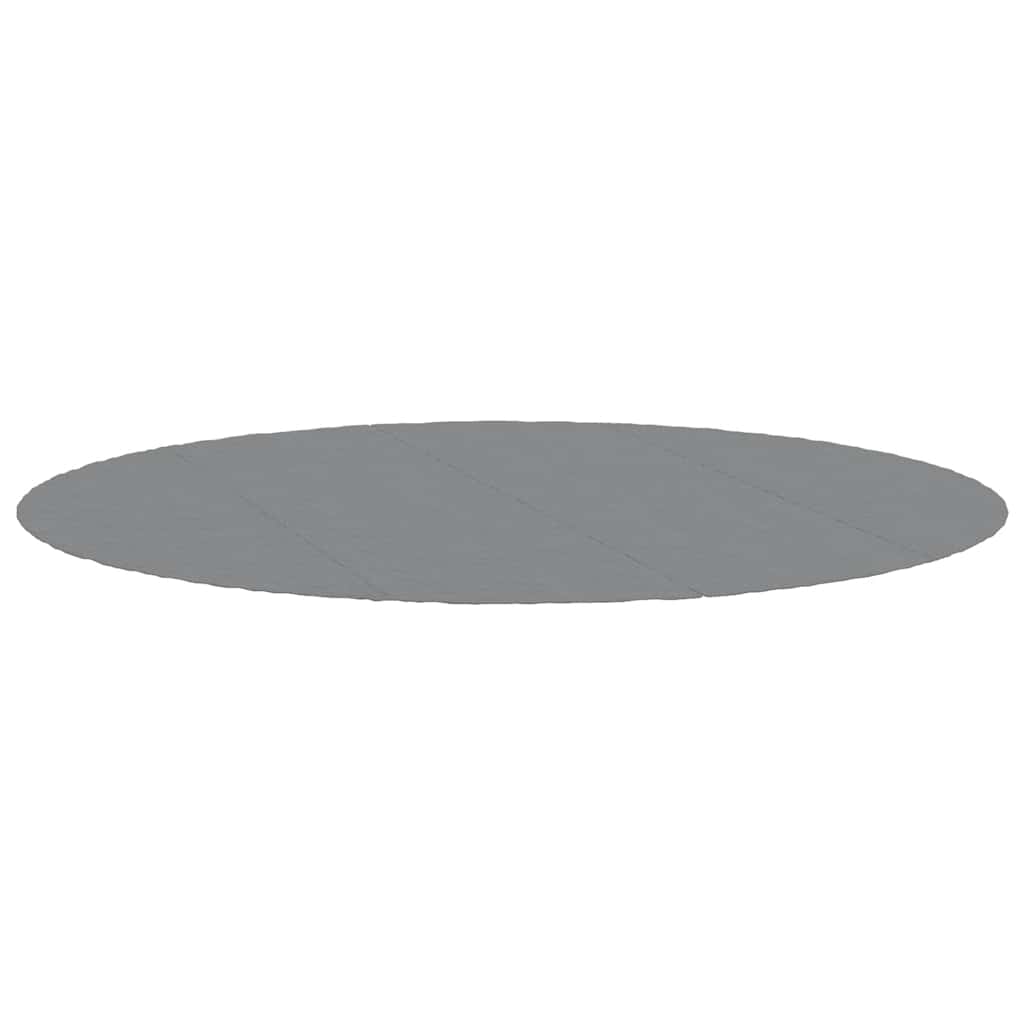 Pool-Bodentuch Hellgrau Ø500 cm Polyester Geotextil