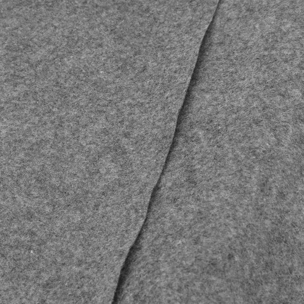 Pool-Bodentuch Hellgrau 750x370 cm Polyester Geotextil