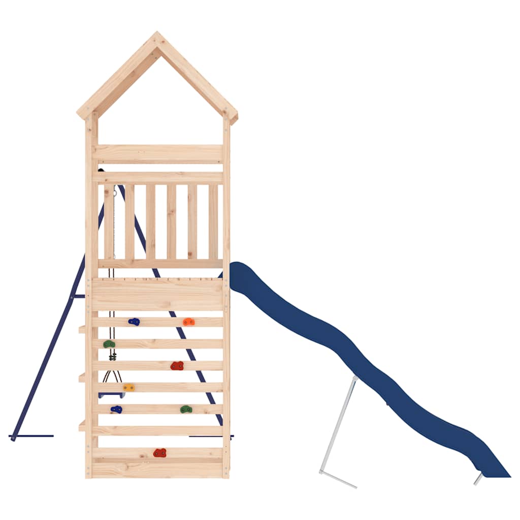 Spielturm Massivholz Kiefer