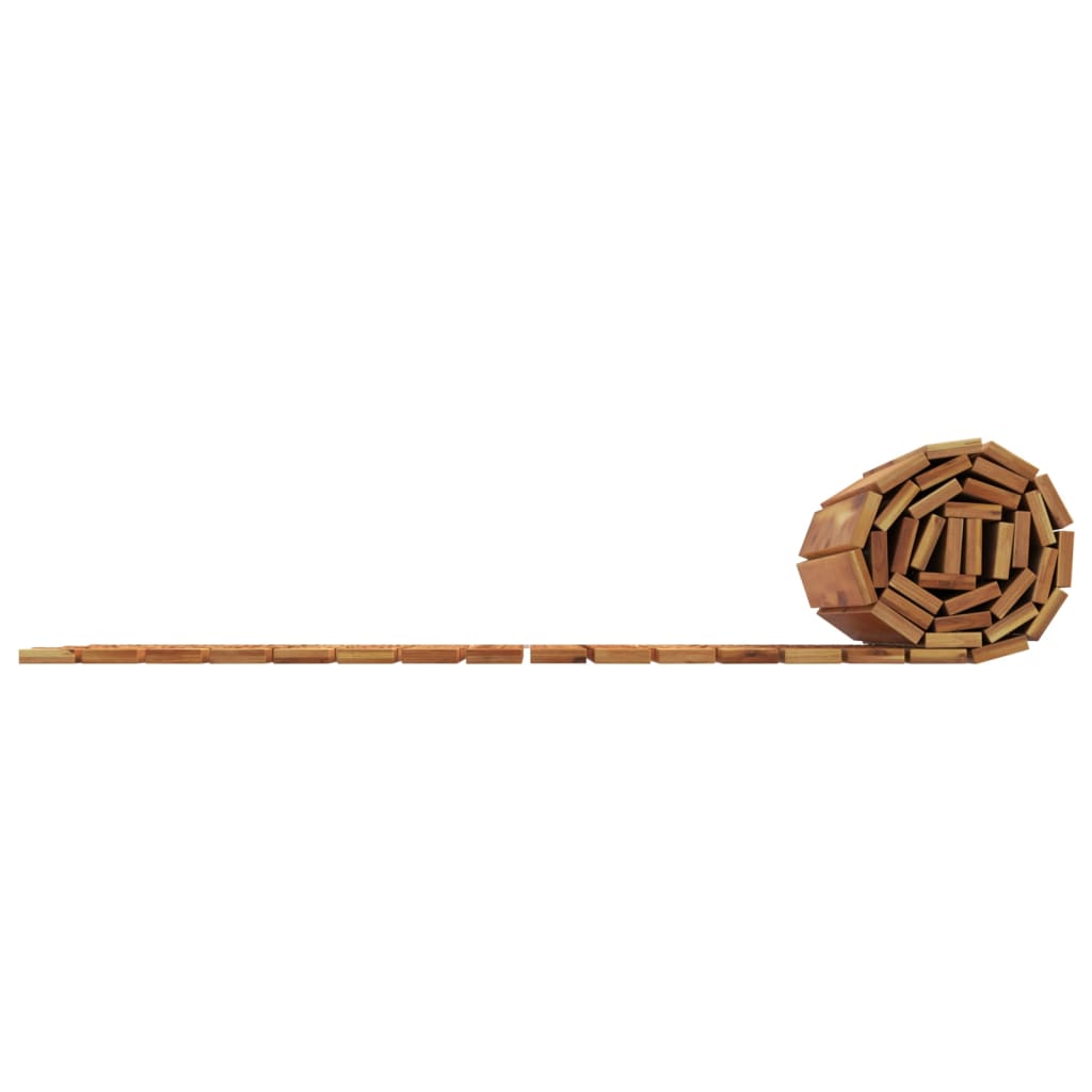 Gartenweg 200x50 cm Massivholz Akazie