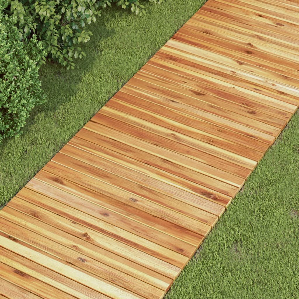 Gartenweg 200x50 cm Massivholz Akazie