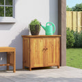Gartenschrank 75x35x70 cm Massivholz Akazie