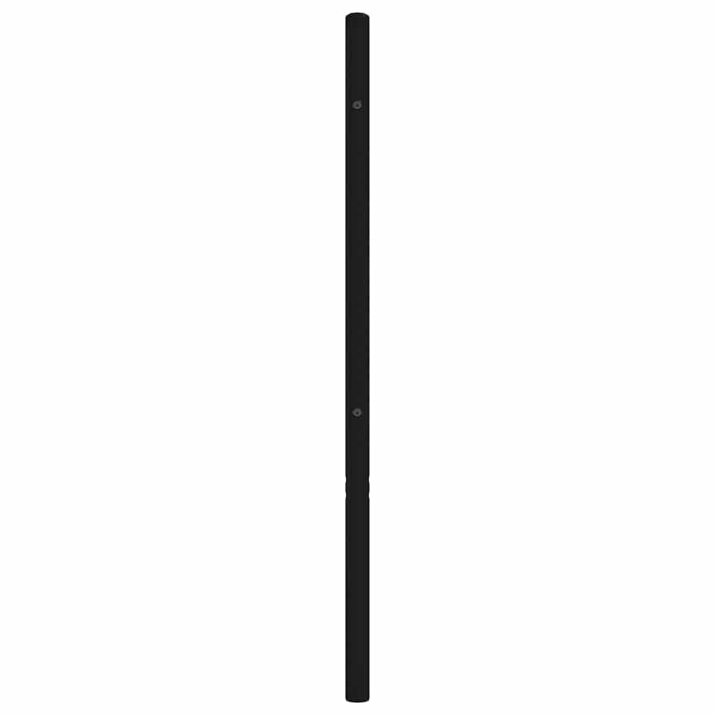Ersatz-Kopfteil Metall Schwarz 150 cm