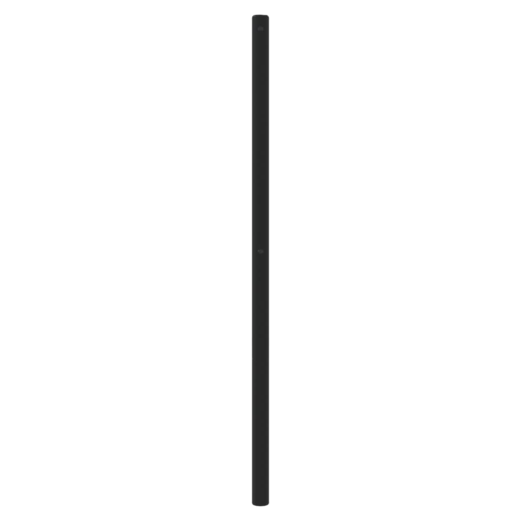Ersatz-Kopfteil Metall Schwarz 135 cm