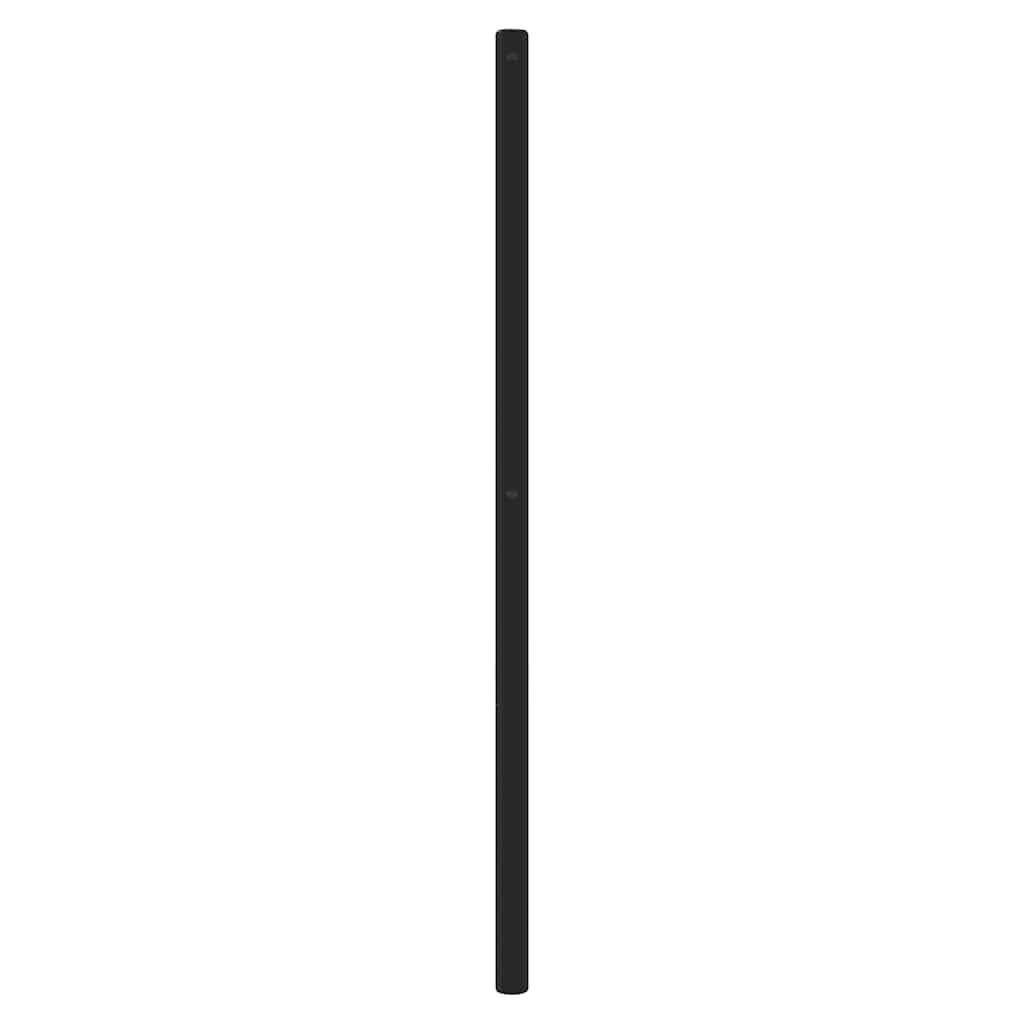 Ersatz-Kopfteil Metall Schwarz 140 cm