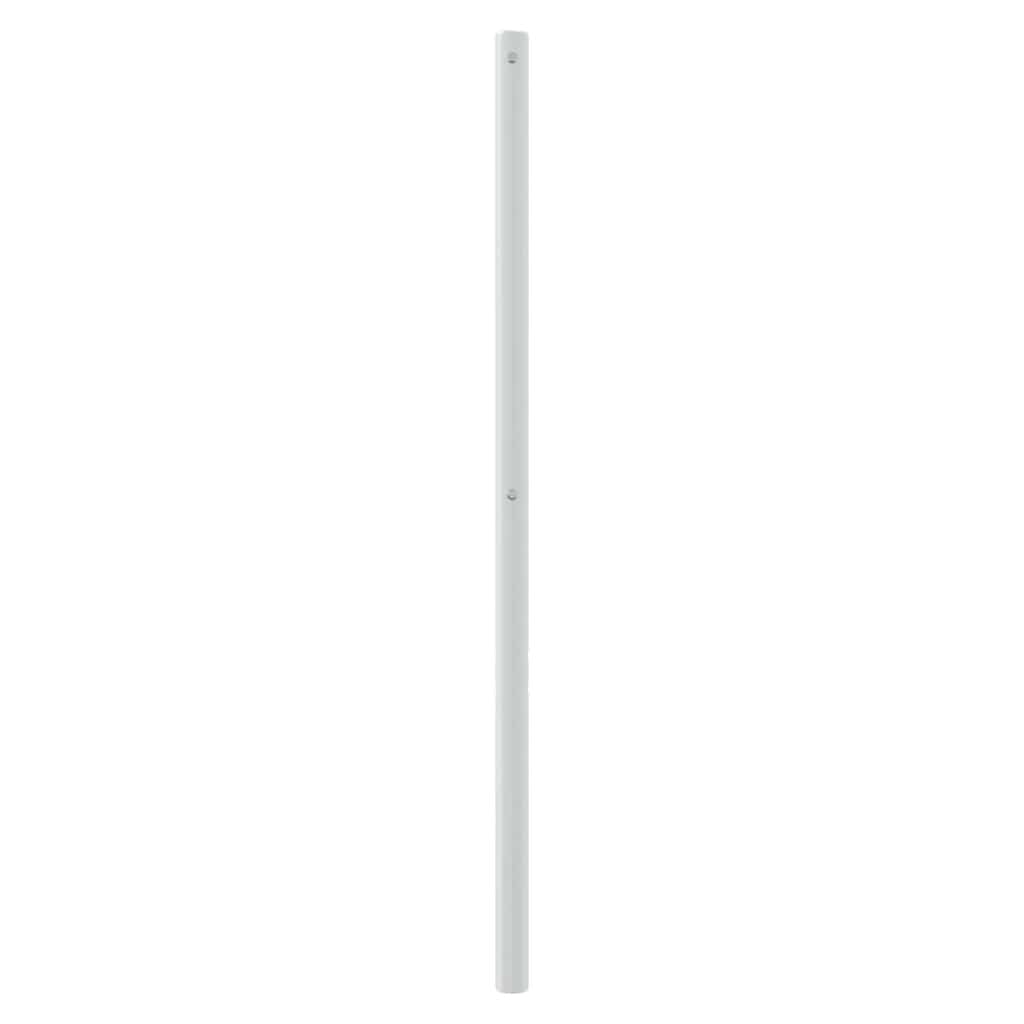 Ersatz-Kopfteil Metall Weiß 180 cm