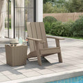 Adirondack-Gartenstuhl Hellbraun 75x88,5x89,5 cm Polypropylen