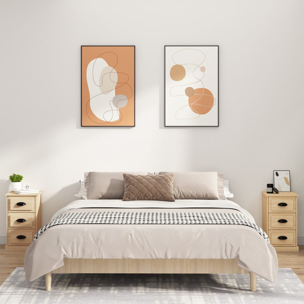 Nachttisch Sonoma-Eiche 39x39x67 cm Holzwerkstoff