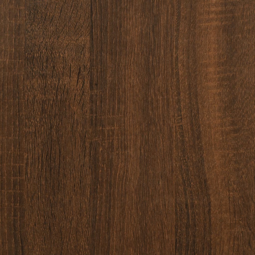 TV-Schrank Braun Eichen-Optik 102x35,5x47,5 cm Holzwerkstoff