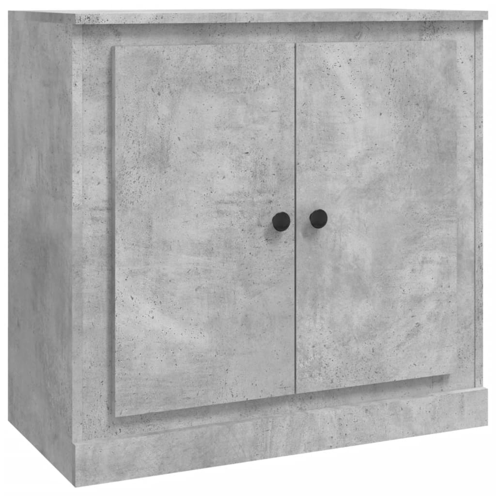 Sideboard Betongrau 70x35,5x67,5 cm Holzwerkstoff