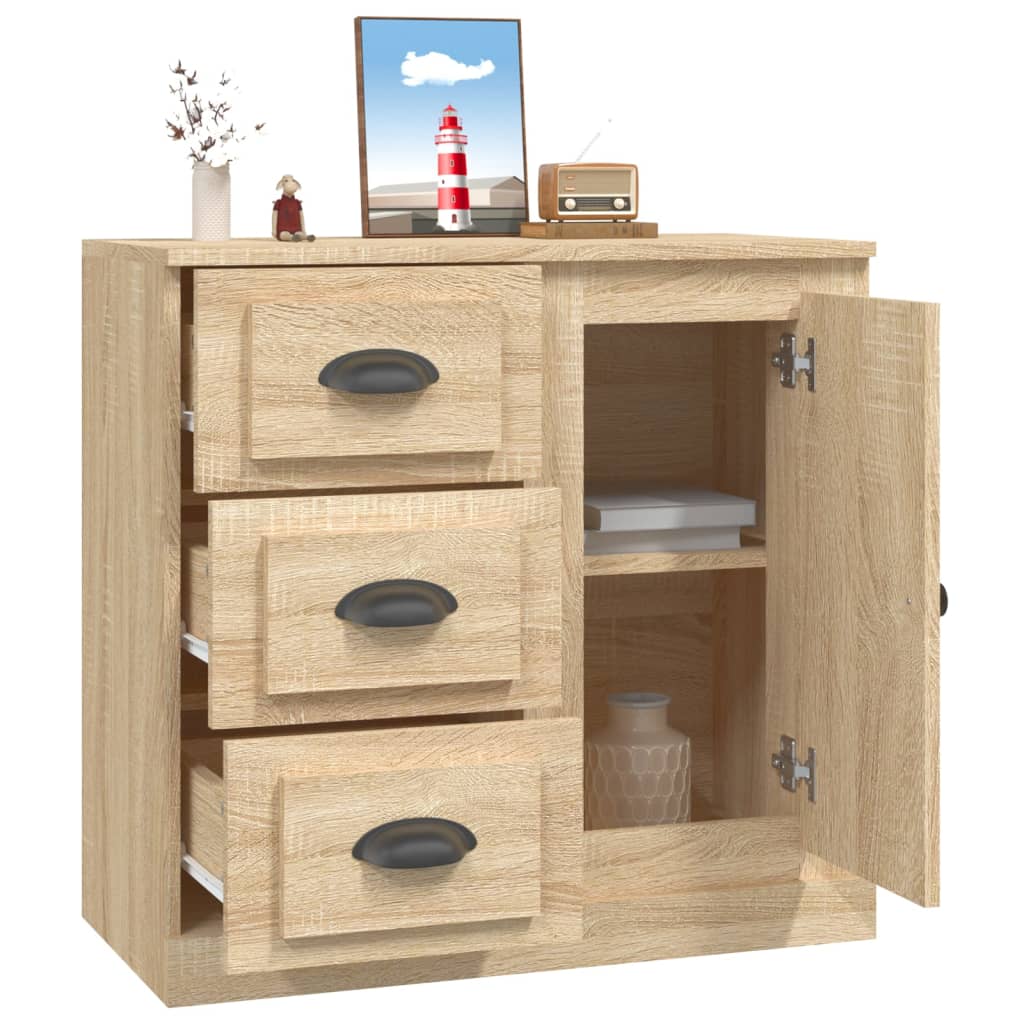 Sideboard Sonoma-Eiche 70x35,5x67,5 cm Holzwerkstoff
