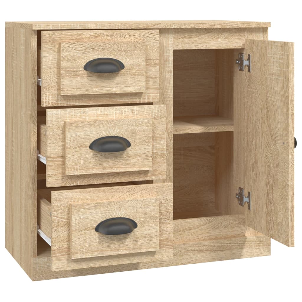 Sideboard Sonoma-Eiche 70x35,5x67,5 cm Holzwerkstoff