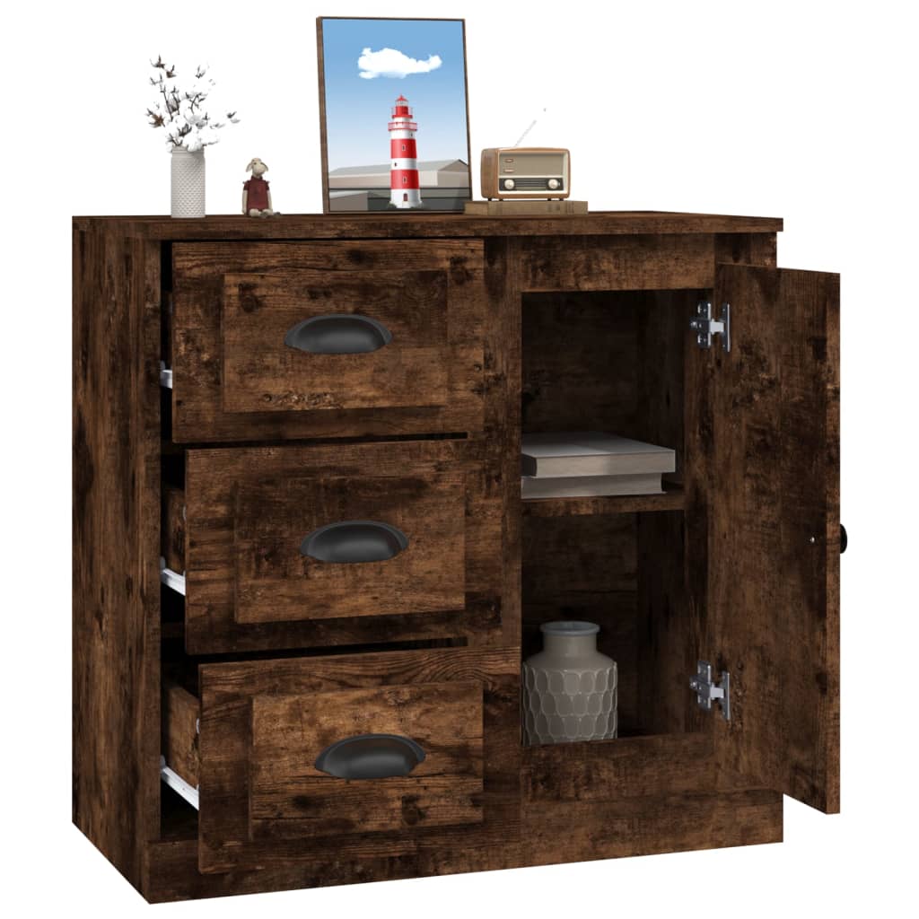 Sideboard Räuchereiche 70x35,5x67,5 cm Holzwerkstoff