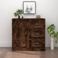 Sideboard Räuchereiche 70x35,5x67,5 cm Holzwerkstoff