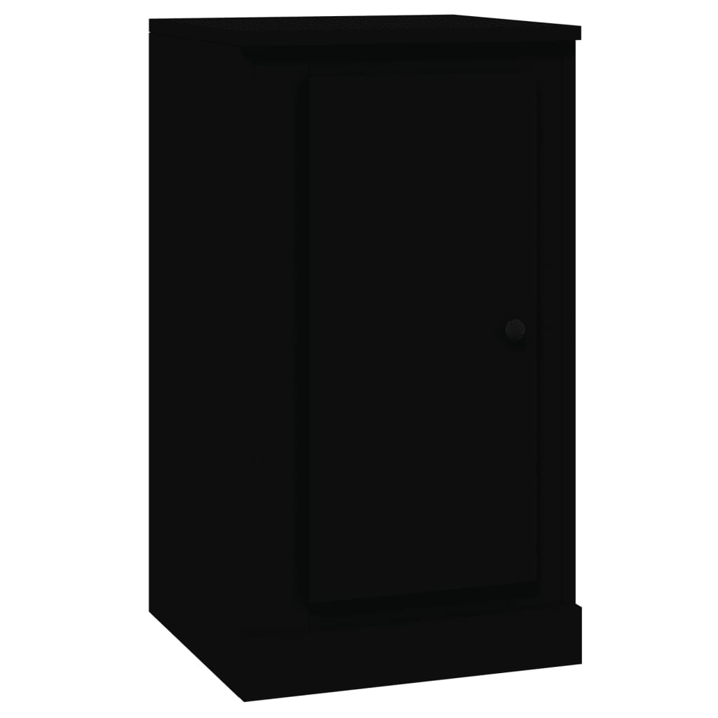 Sideboards 2 Stk. Schwarz 37,5x35,5x67,5 cm Holzwerkstoff