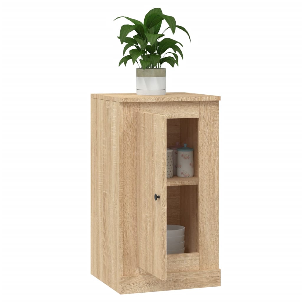 Sideboards 2 Stk. Sonoma-Eiche 37,5x35,5x67,5 cm Holzwerkstoff