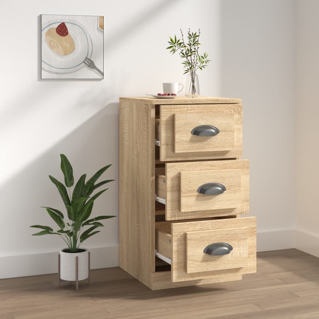 Sideboard Sonoma-Eiche 36x35,5x67,5 cm Holzwerkstoff