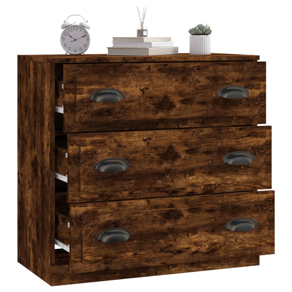 Sideboard Räuchereiche 70x35,5x67,5 cm Holzwerkstoff
