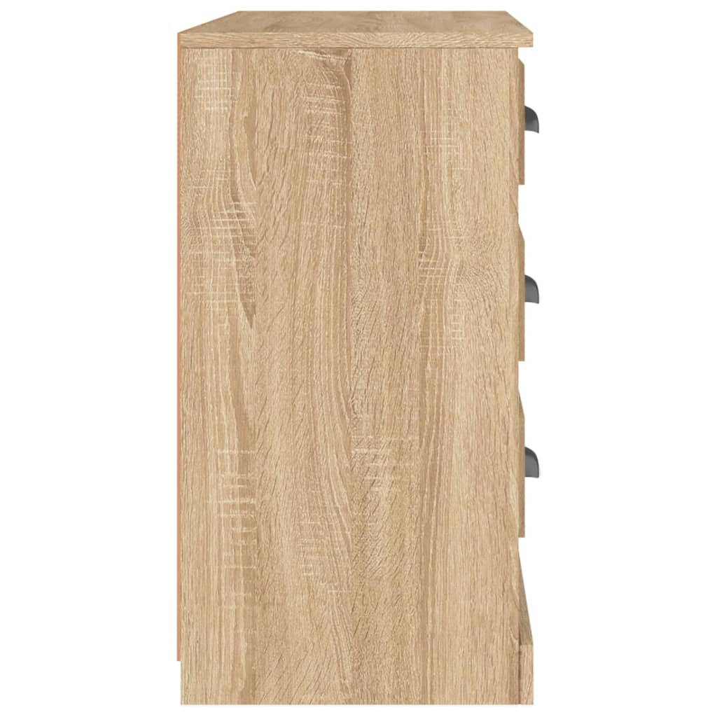 Sideboard Sonoma-Eiche 104,5x35,5x67,5 cm Holzwerkstoff
