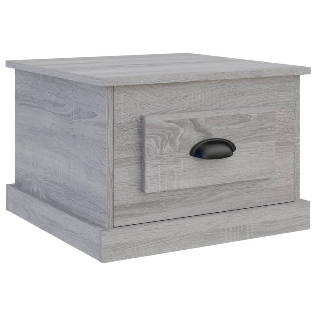 Couchtisch Grau Sonoma 50x50x35 cm Holzwerkstoff