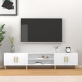 TV-Schrank Weiß 180 x 31,5 x 40 cm Holzwerkstoff