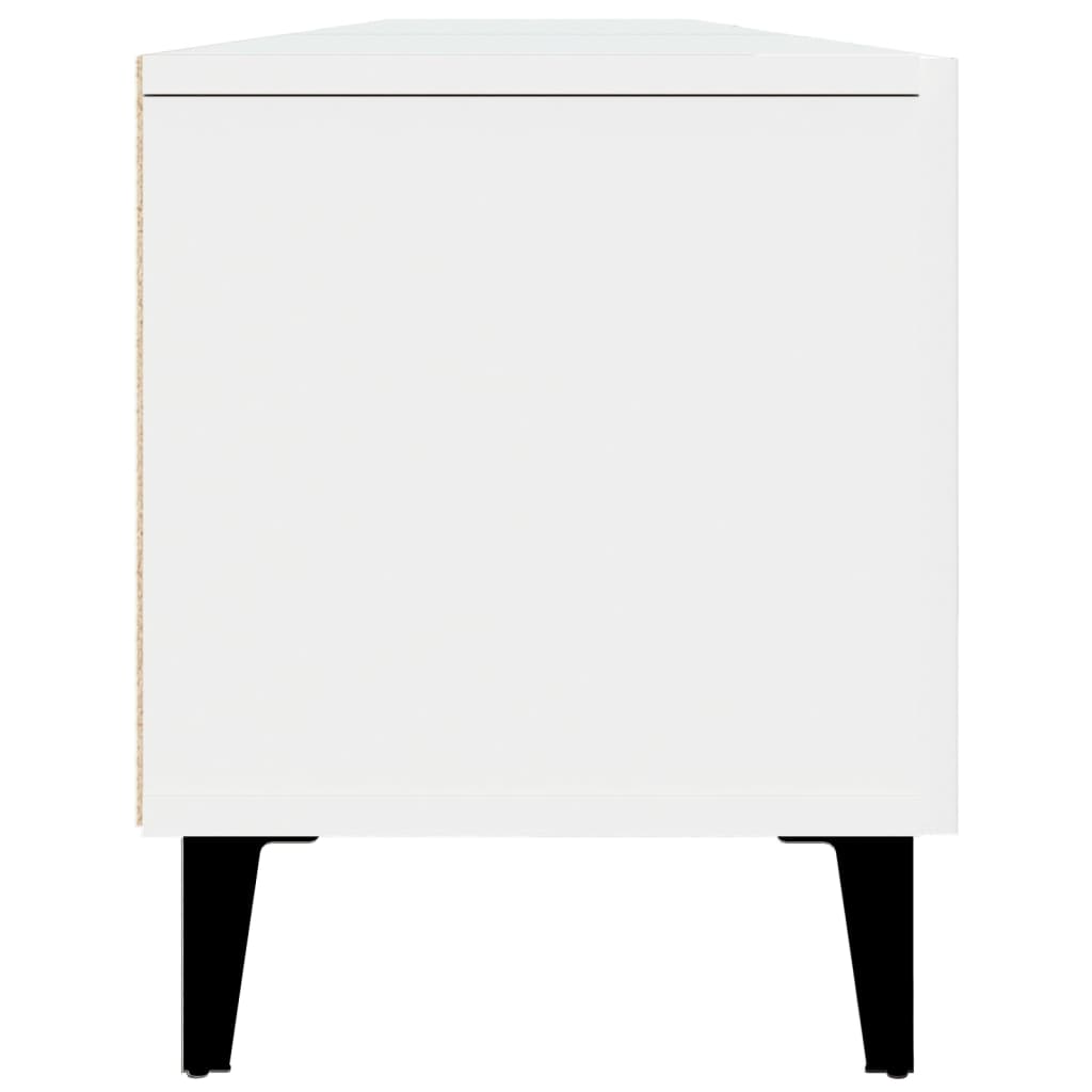 TV-Schrank Weiß 180 x 31,5 x 40 cm Holzwerkstoff