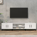 TV-Schrank Hochglanz-Weiß 180x31,5x40 cm Holzwerkstoff