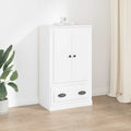 Highboard Weiß 60x35,5x103,5 cm Holzwerkstoff