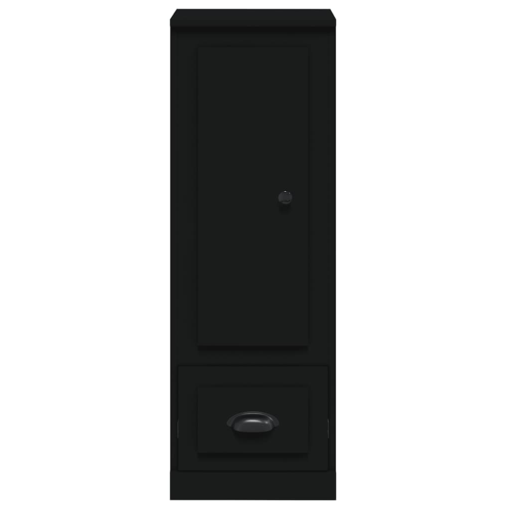 Highboard Schwarz 36x35,5x103,5 cm Holzwerkstoff