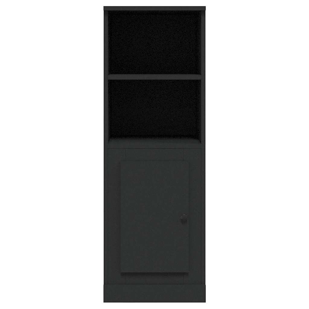 Highboard Schwarz 36x35,5x103,5 cm Holzwerkstoff