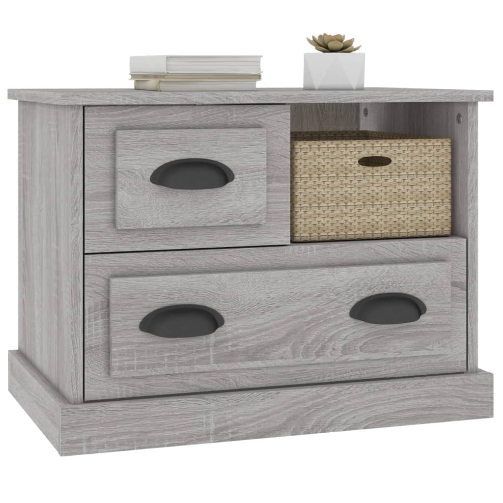 Nachttisch Grau Sonoma 60x39x45 cm