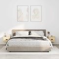 Wand-Nachttische 2 Stk. Sonoma-Eiche 41,5x36x28 cm