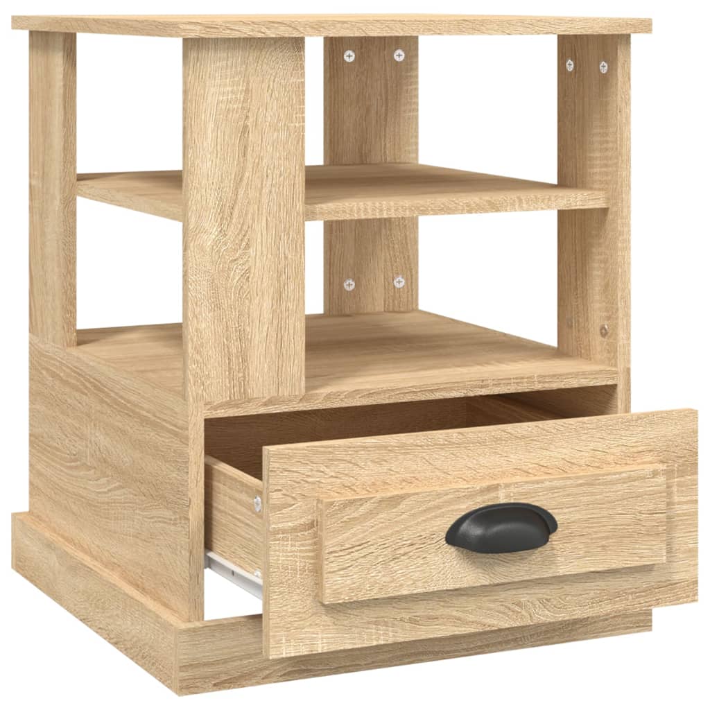 Beistelltisch Sonoma-Eiche 50x50x60 cm Holzwerkstoff