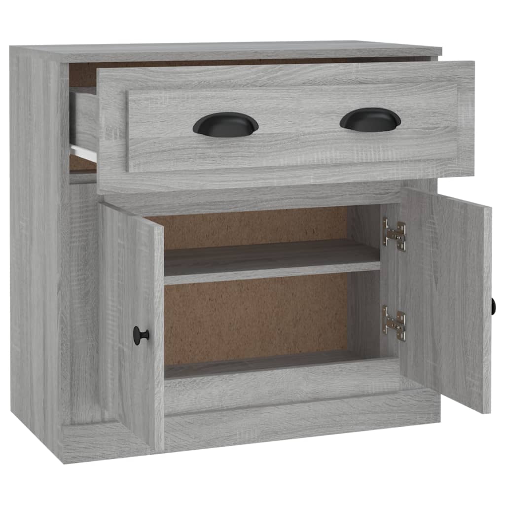 Sideboard Grau Sonoma 70x35,5x67,5 cm Holzwerkstoff