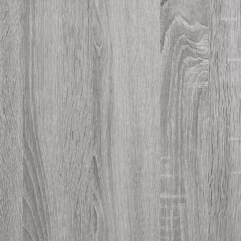 Sideboard Grau Sonoma 100x35,5x60 cm Holzwerkstoff