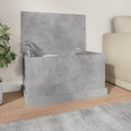 Truhe Betongrau 70x40x38 cm Holzwerkstoff