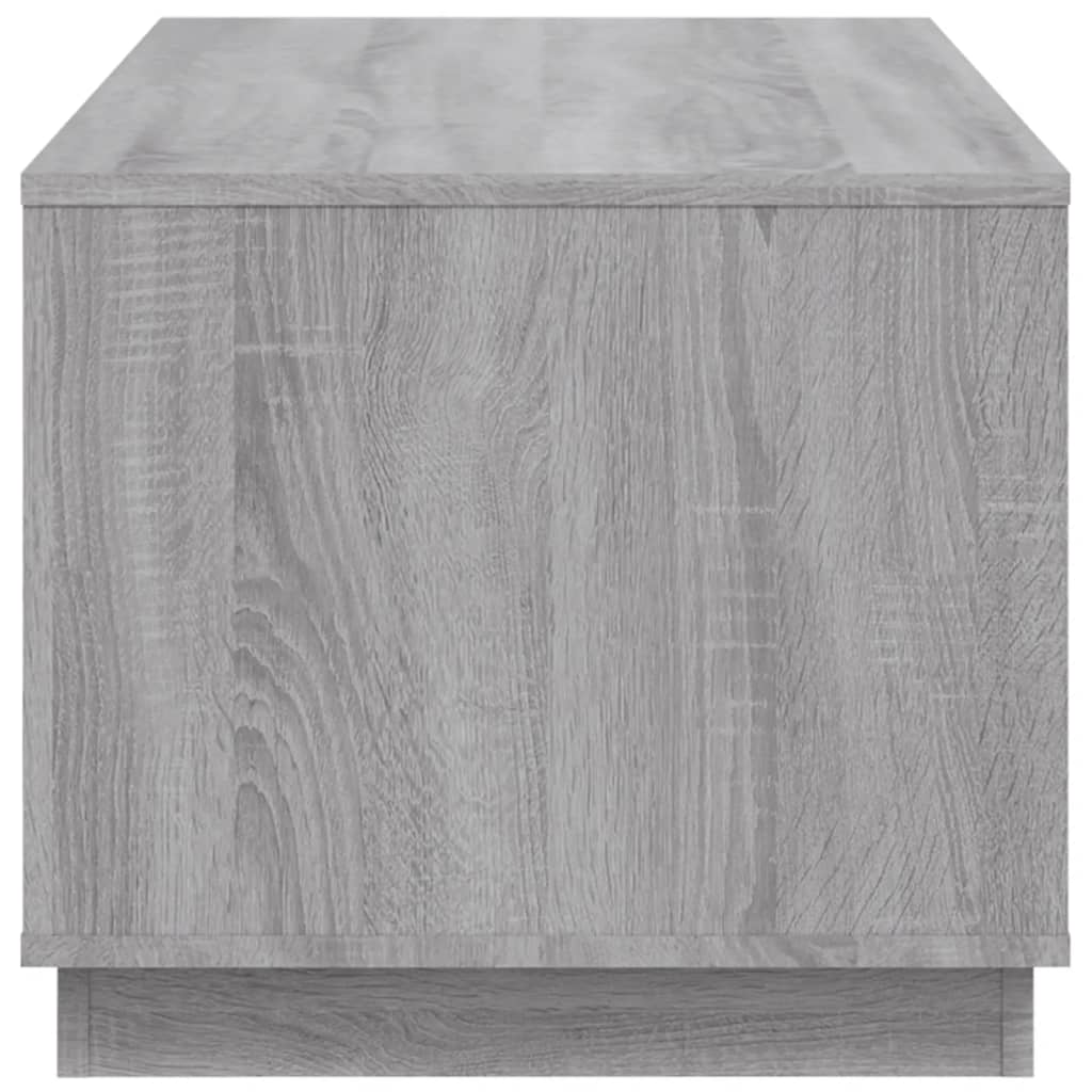 Couchtisch Grau Sonoma 102x50x44 cm Holzwerkstoff