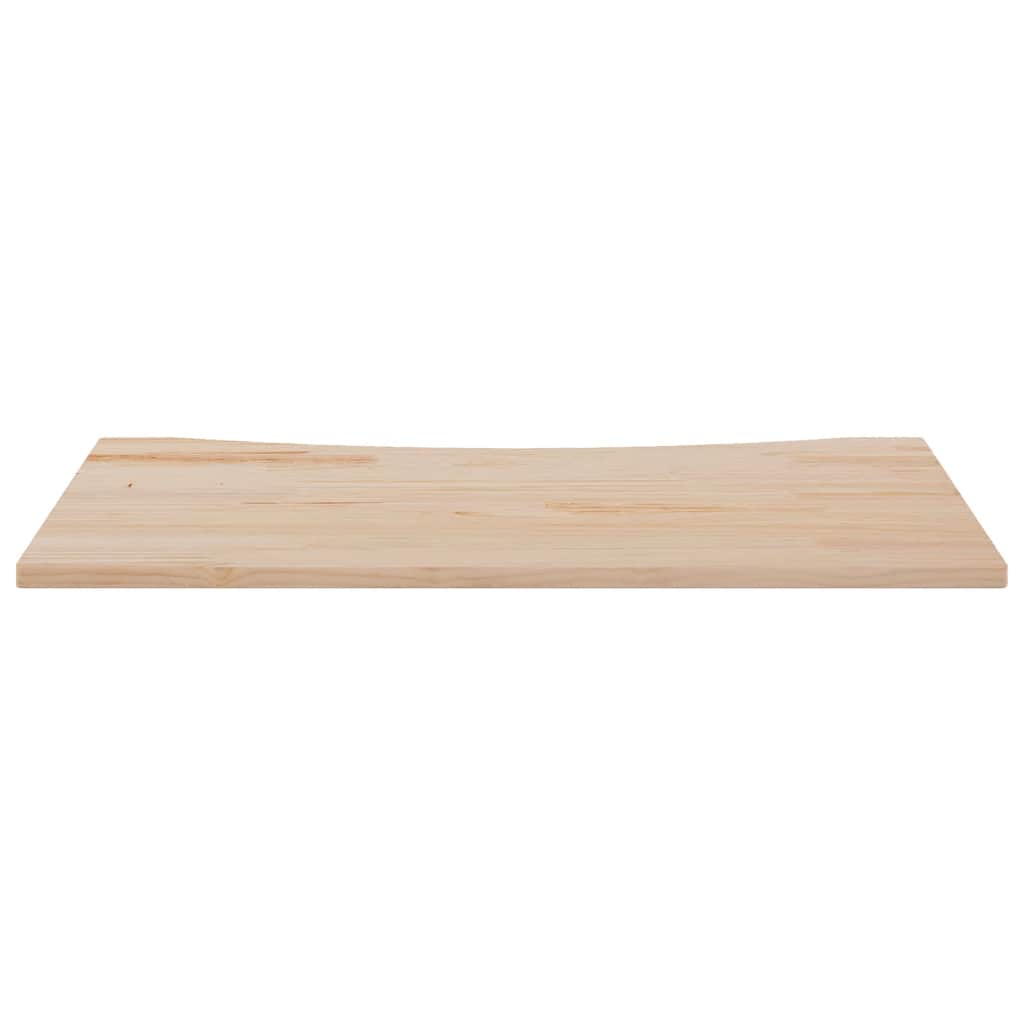 Schreibtischplatte 110x60x2,5 cm Massivholz Kiefer