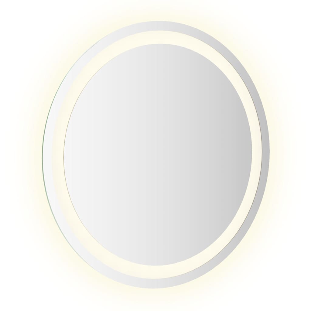 LED-Badspiegel 50 cm Rund