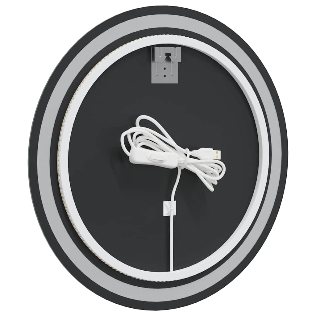 LED-Badspiegel 60 cm Rund