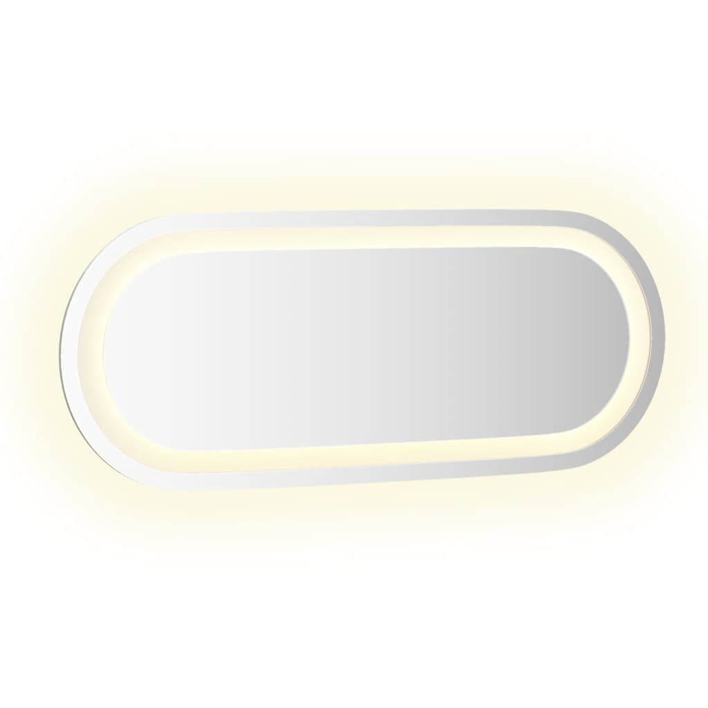 LED-Badspiegel 50x20 cm Oval