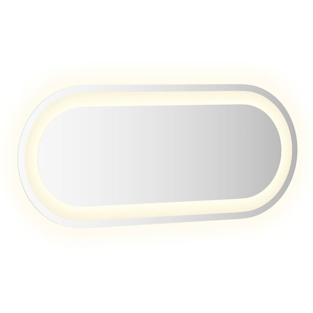 LED-Badspiegel 70x30 cm Oval