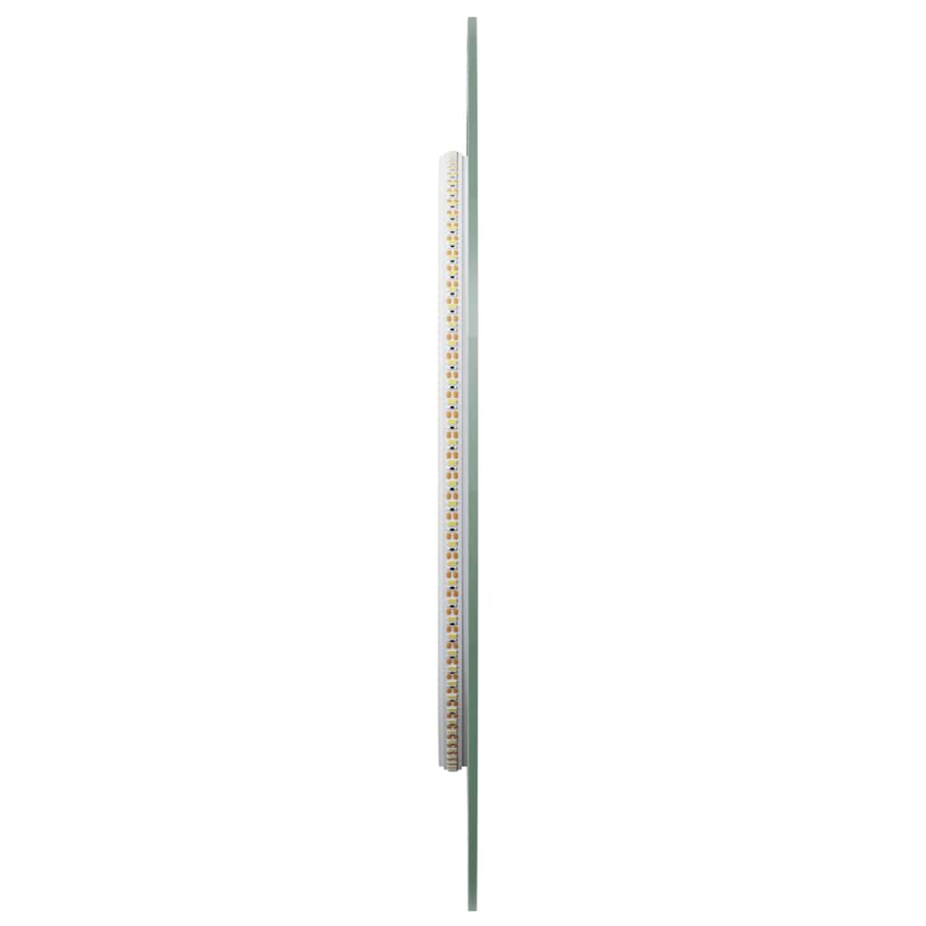 LED-Badspiegel 90x40 cm Oval