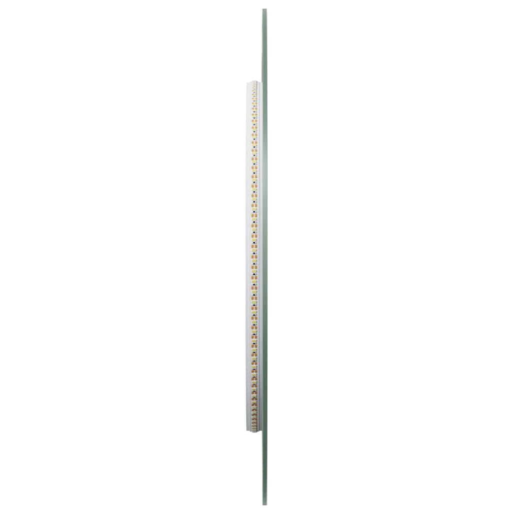 LED-Badspiegel 100x45 cm Oval